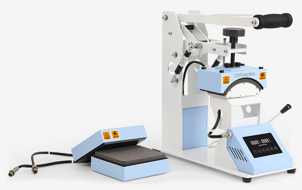 2-in-1 Top & Bottom Dual Heat Cap / Label Heat Press