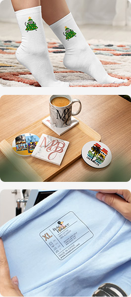 2-in-1 Top & Bottom Dual Heat Cap / Label Heat Press