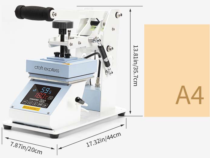 3-in-1 Craft Hobby Combo Heat Press 